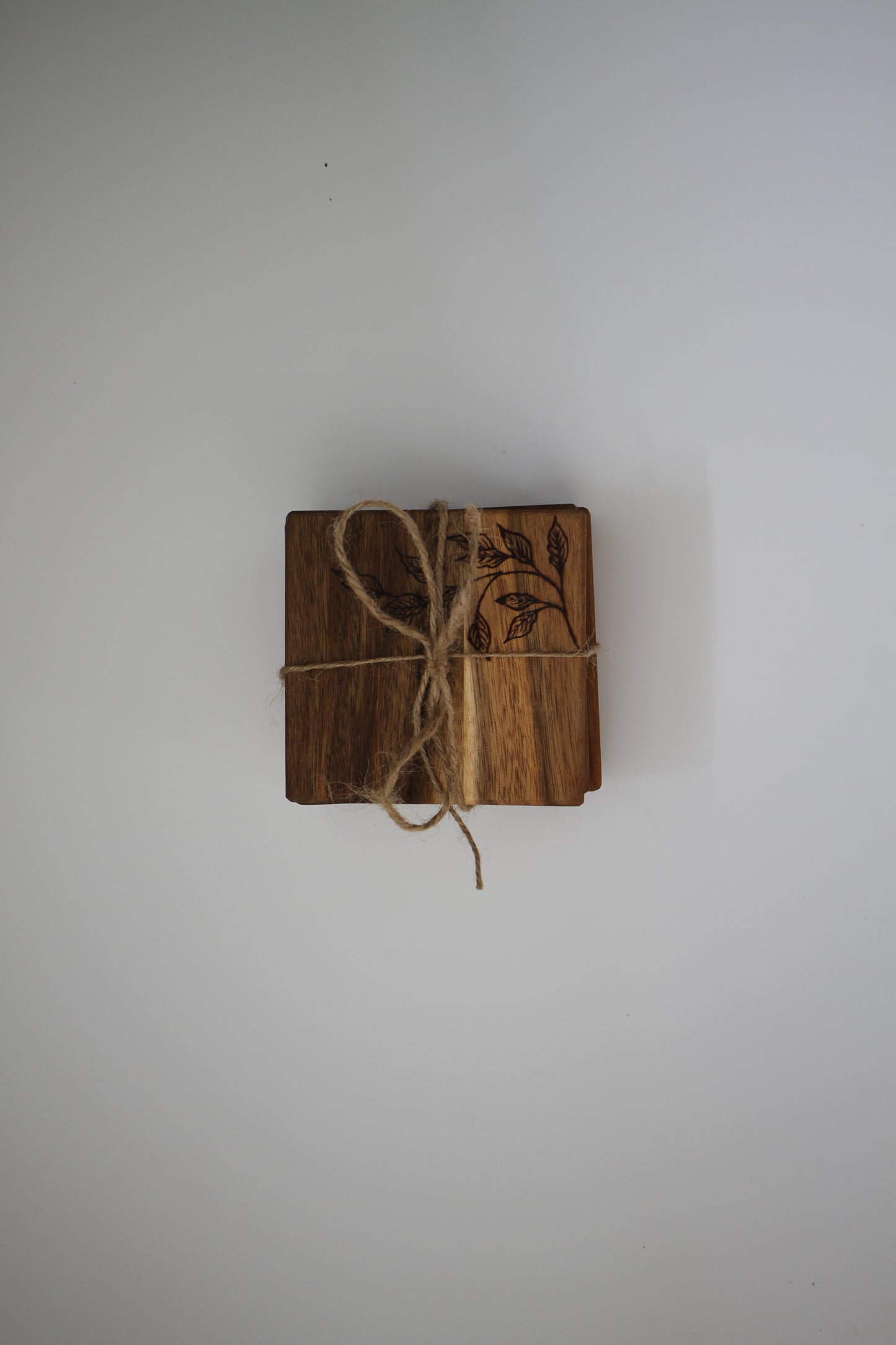 Leaf coaster set