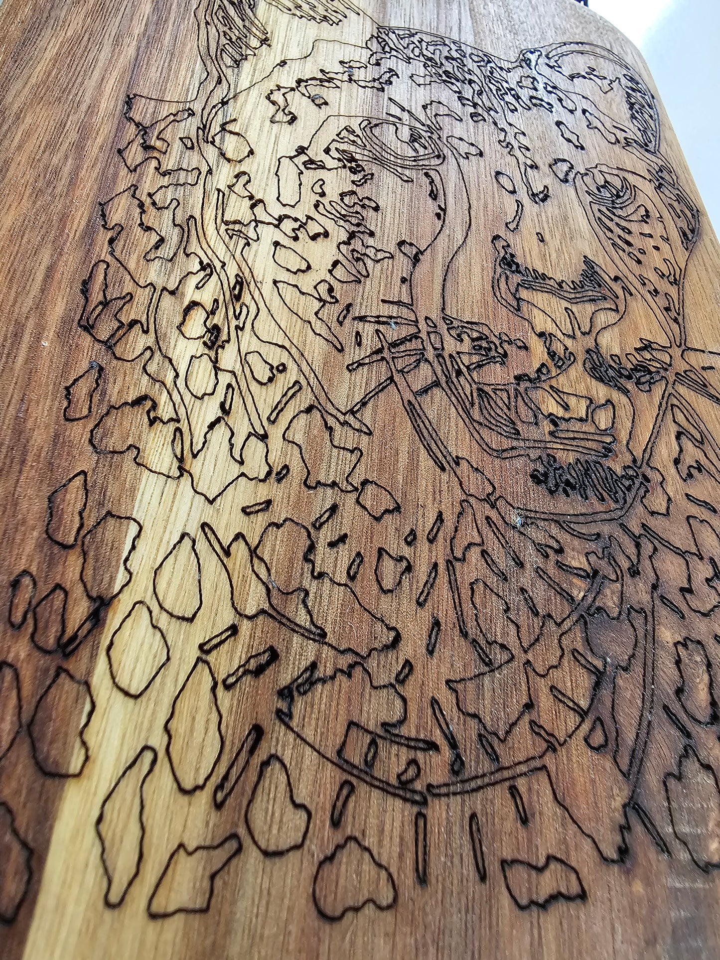 Cheetah Serving Board