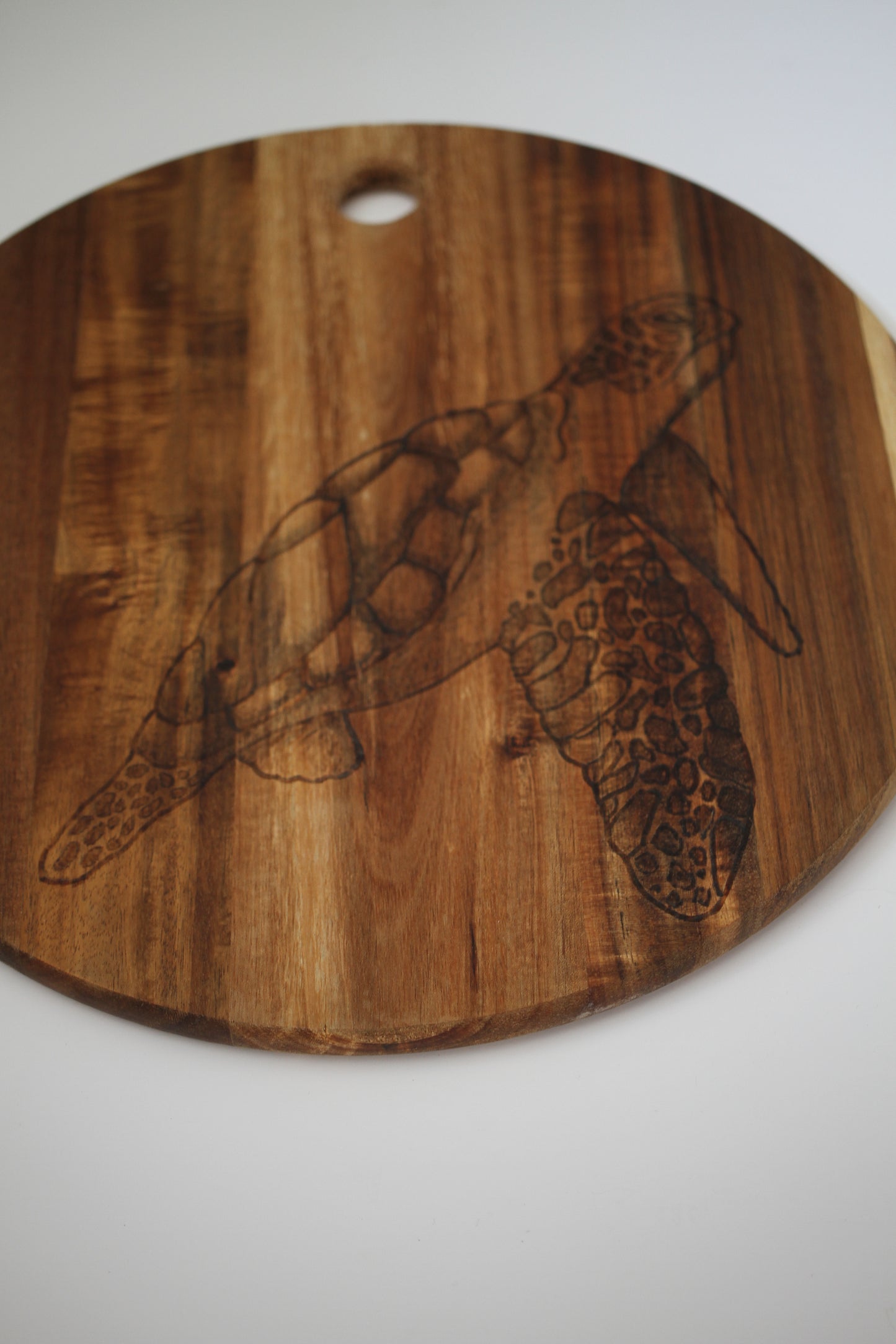 Turtle serving board