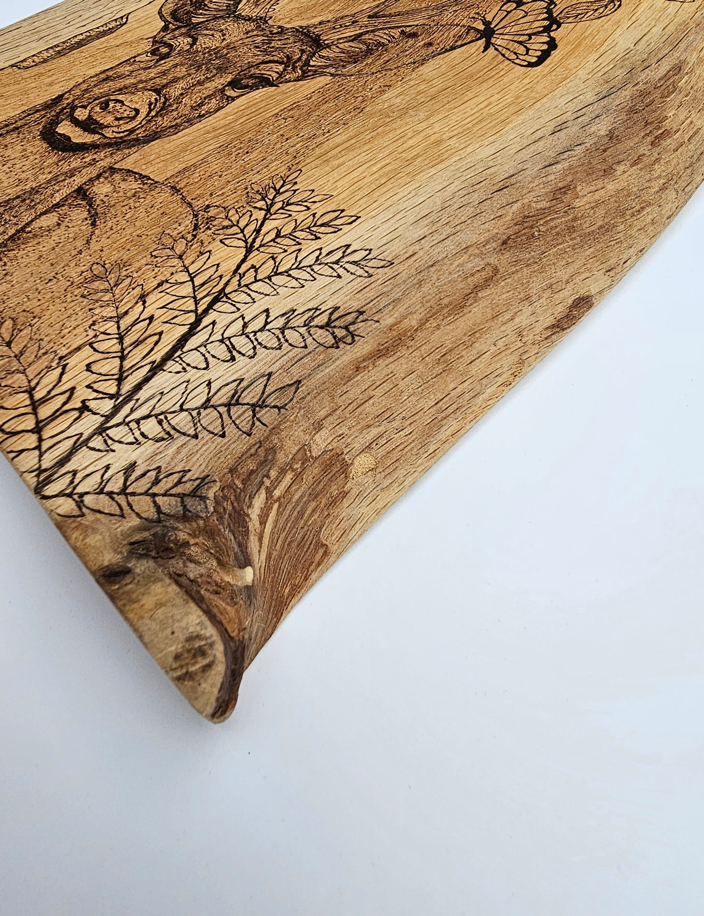 Deer And Butterfly Wall Decor