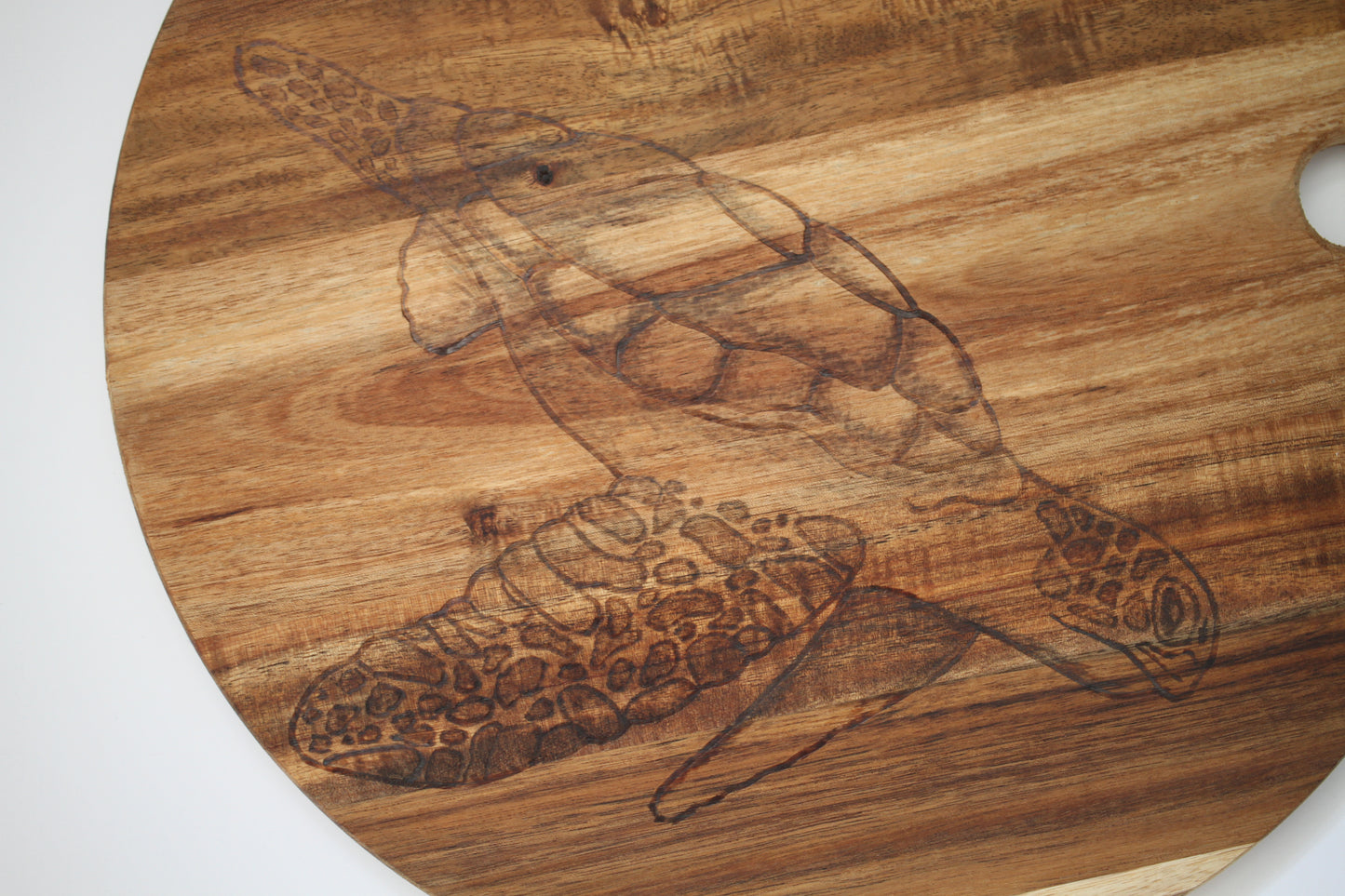 Turtle serving board