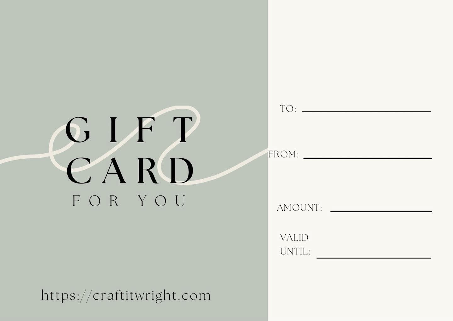 Gift card