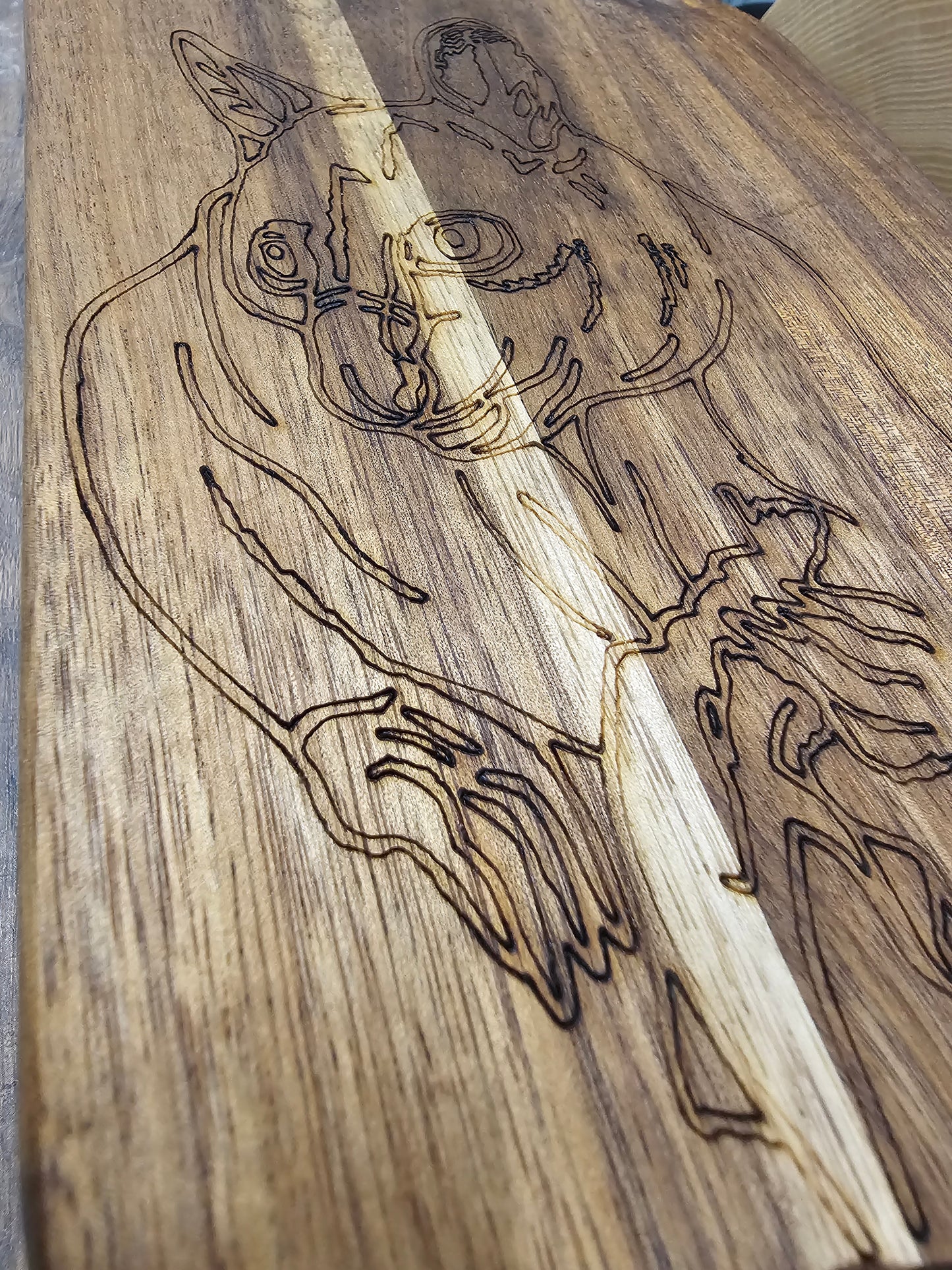 Golden Possum Serving Board