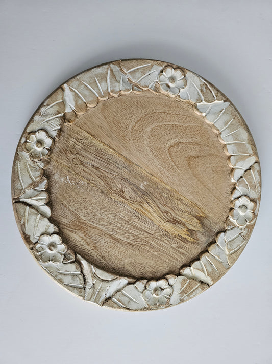 Hand Carved Serving Board